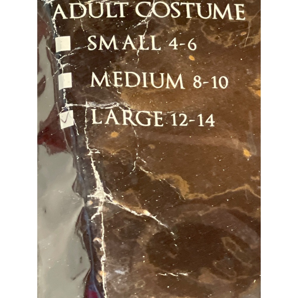 Spirit Sexy Scottie Costume Women Large Red Plaid Polyester Scottish Halloween - Picture 2 of 9